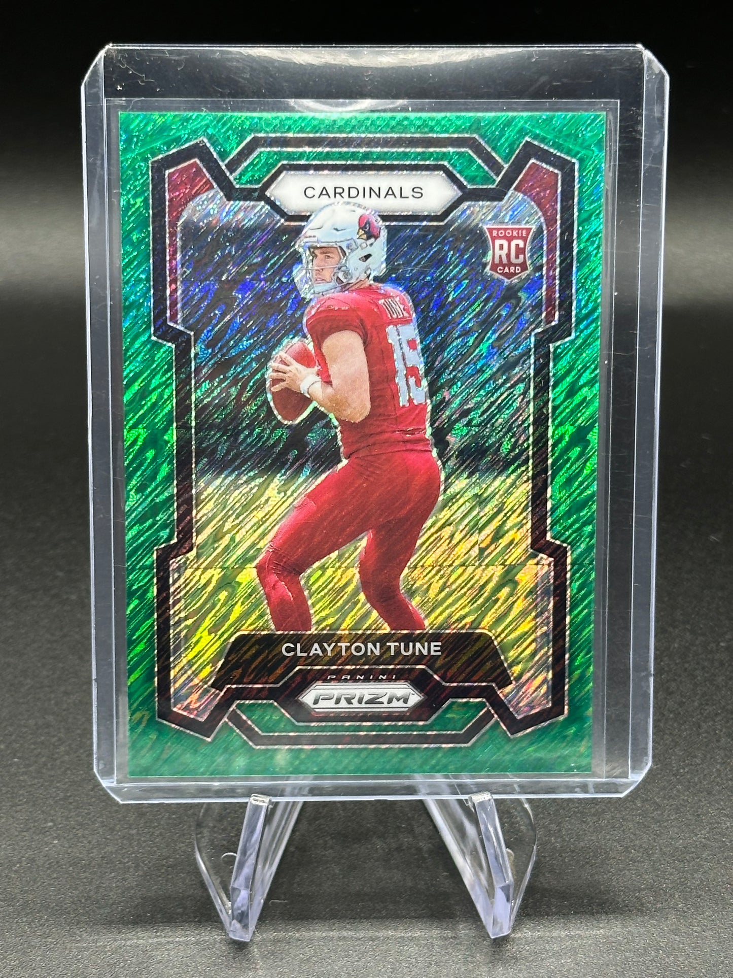 2023 Panini Prizm Clayton Tune RC Shimmer Set 1 of 1 (5 Cards)