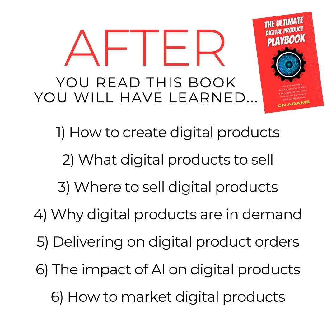 Ultimate Digital Products Playbook - Author CN Adams