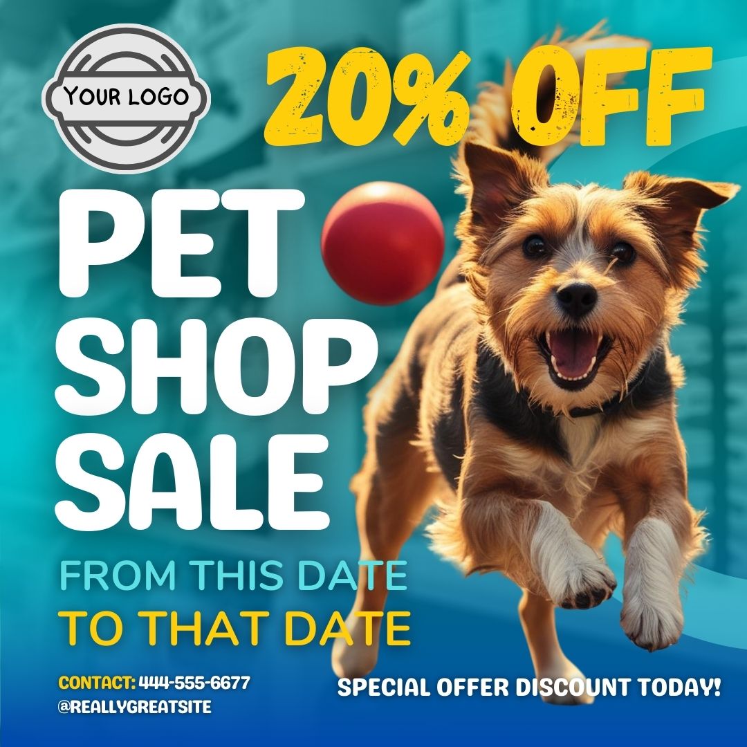 K9 Social Media Templates - 31 count - Editable