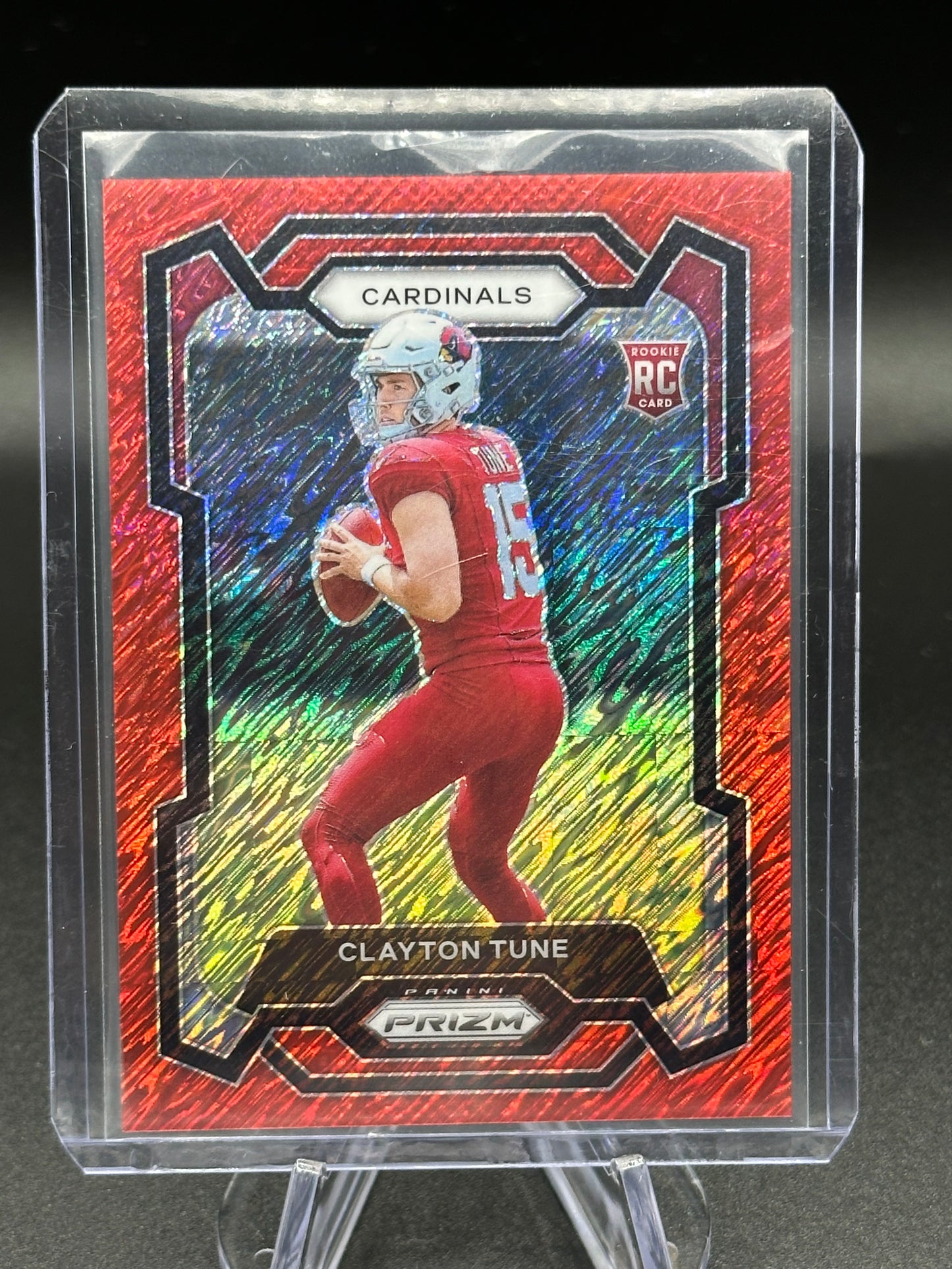 2023 Panini Prizm Clayton Tune RC Shimmer Set 1 of 1 (5 Cards)