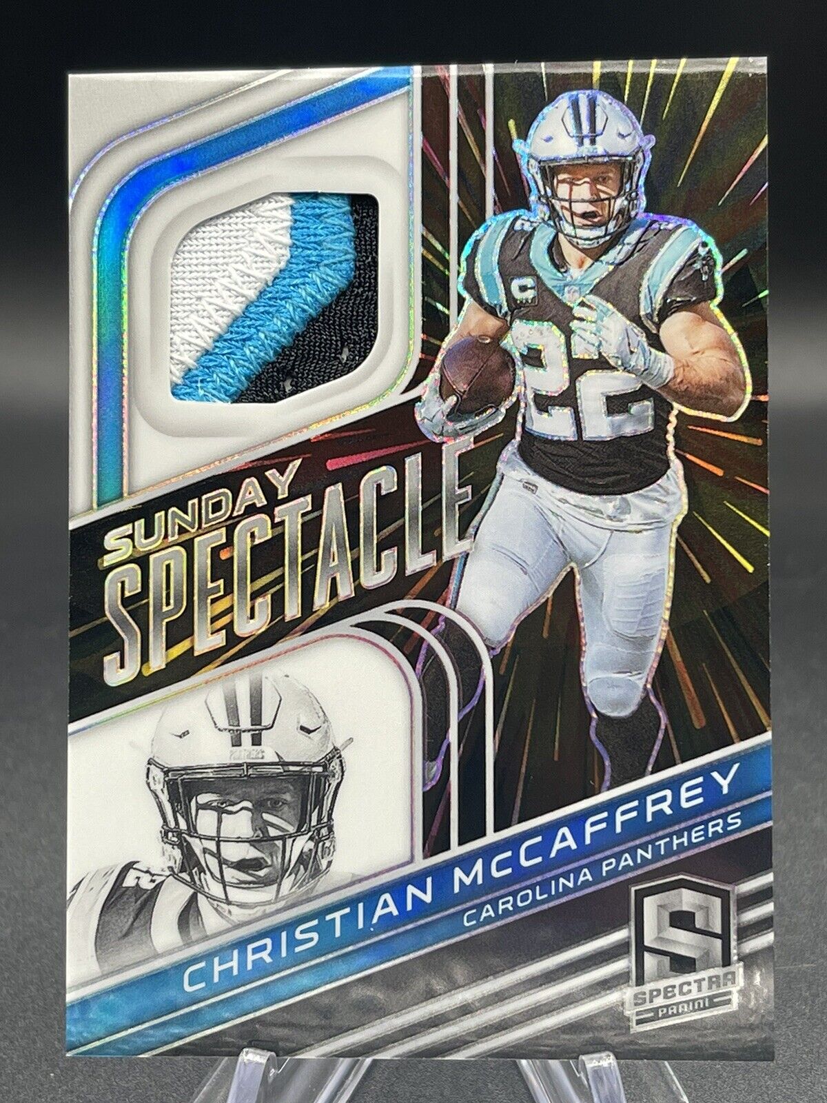 Christian Mccaffrey 2022 Panini Spectra SP Celestial /99 49ers Panthers