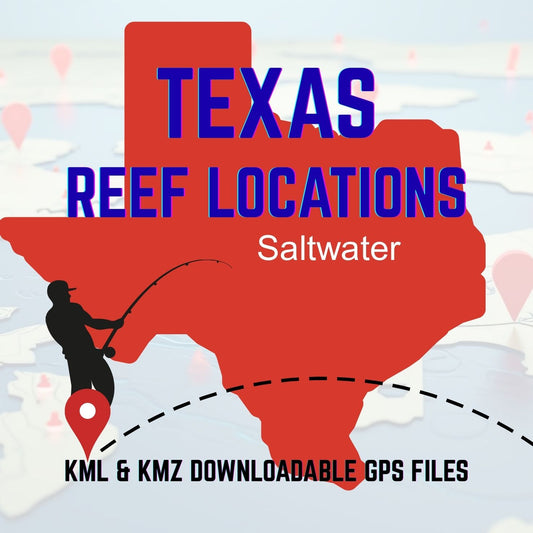 Texas Reefs GPS/GPX File