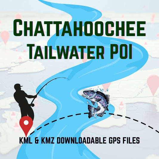 Chattahoochee Tailwater GPS File - KML and KMZ