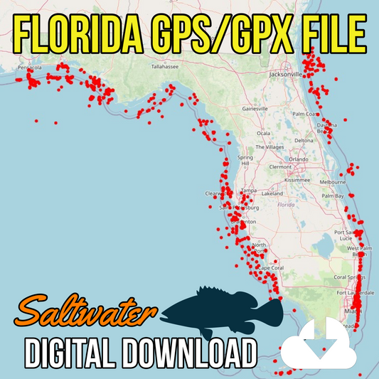 Florida Reefs GPS/GPX File