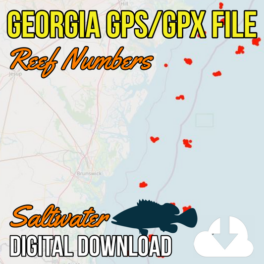 Georgia Reefs GPS/GPX File