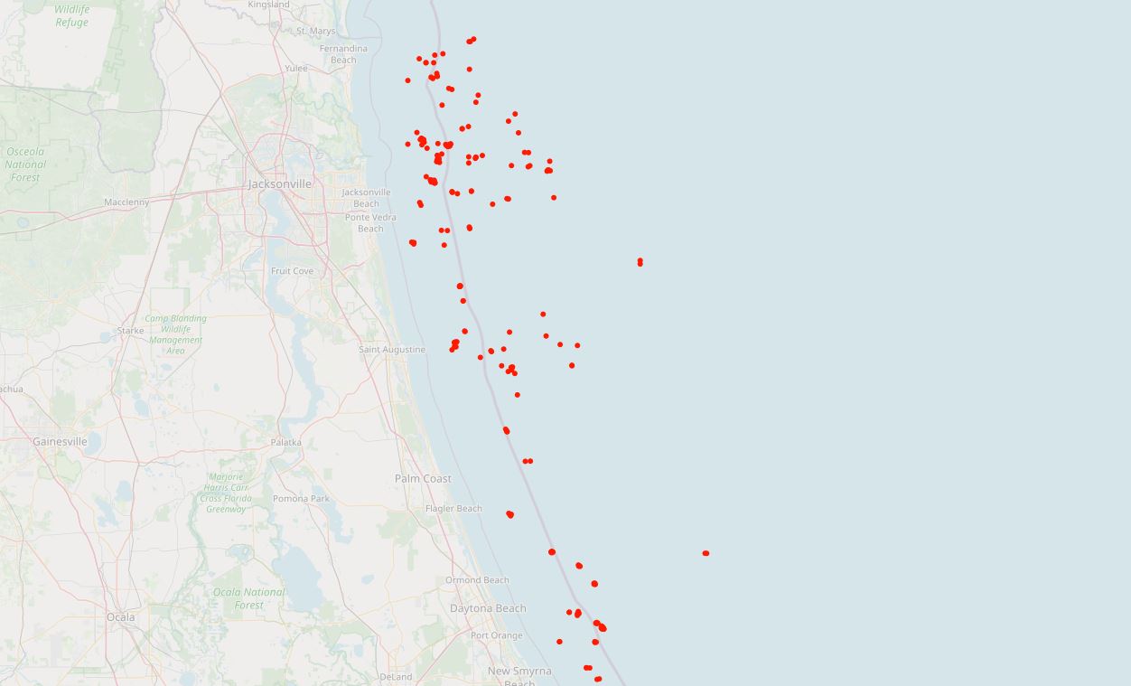 Florida Reefs GPS/GPX File