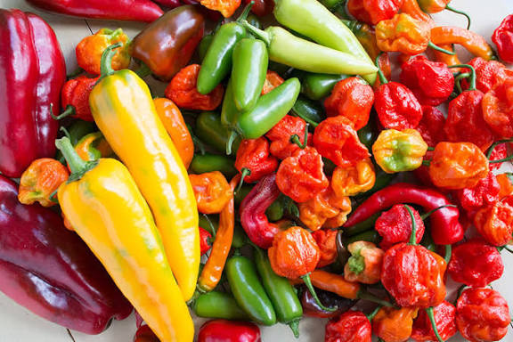 Mixed Super Hot Pepper Seeds 30 Count